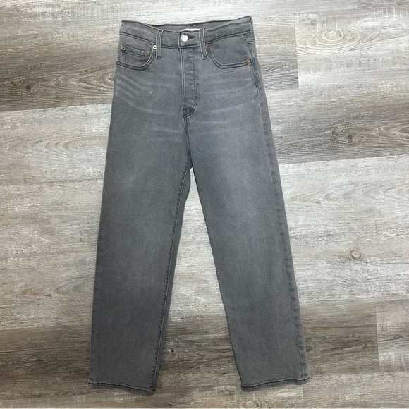 Levi's Gray Straight Leg Jeans - Picture 4 of 12
